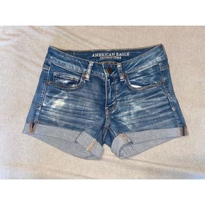 MIDI Jean shorts